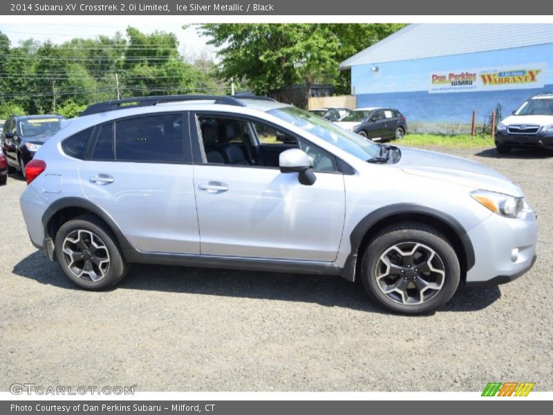 Ice Silver Metallic / Black 2014 Subaru XV Crosstrek 2.0i Limited