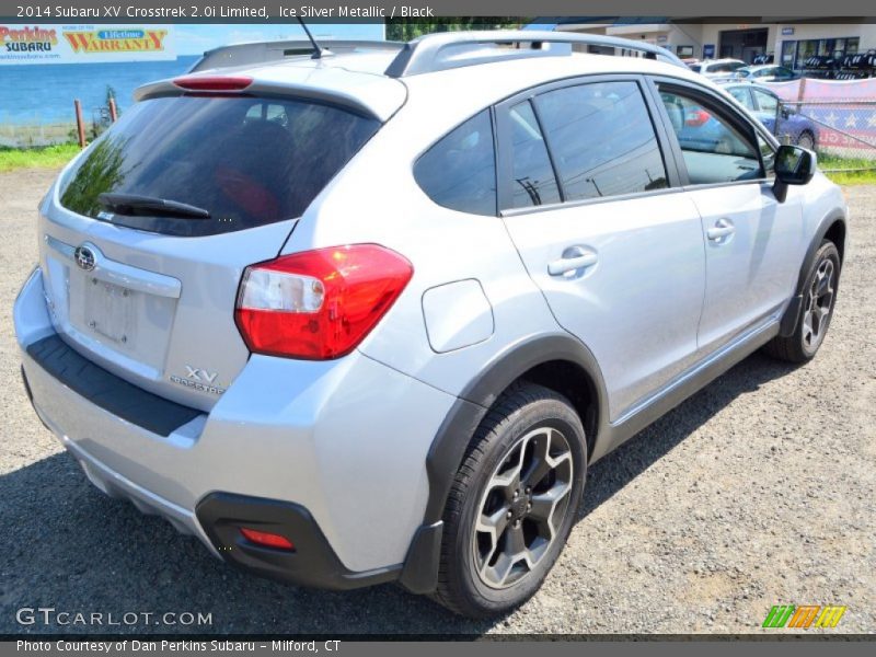 Ice Silver Metallic / Black 2014 Subaru XV Crosstrek 2.0i Limited