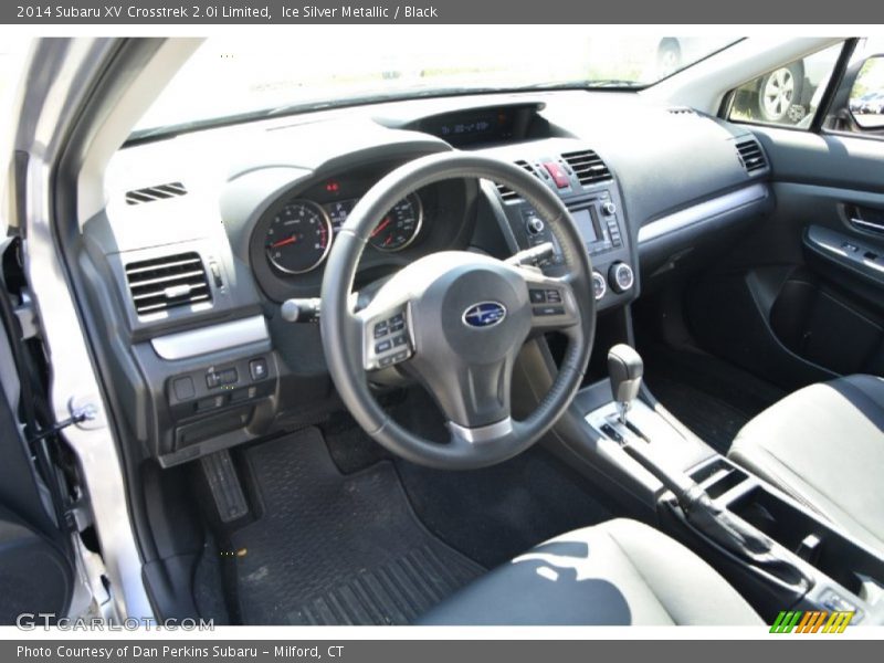 Ice Silver Metallic / Black 2014 Subaru XV Crosstrek 2.0i Limited