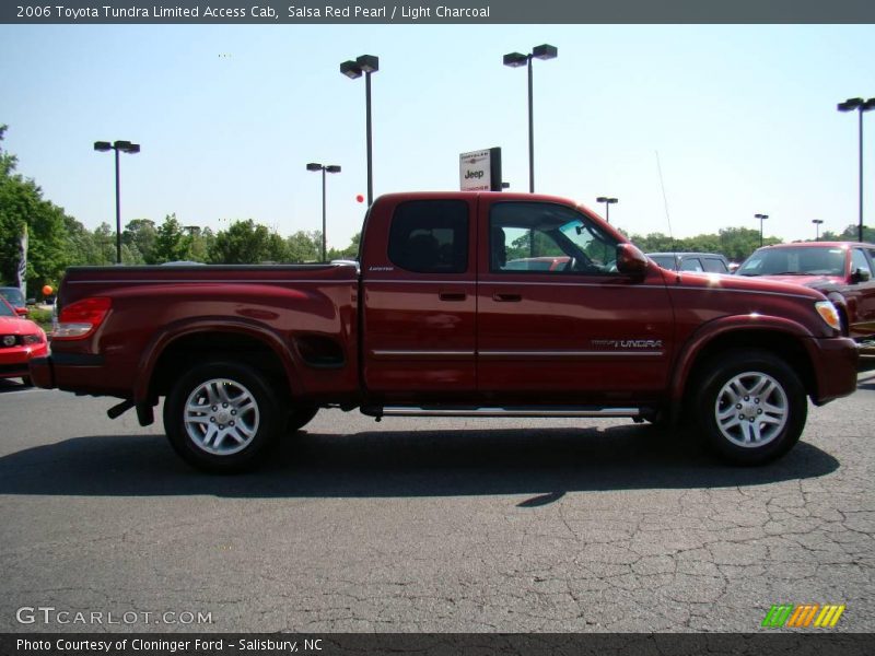 Salsa Red Pearl / Light Charcoal 2006 Toyota Tundra Limited Access Cab