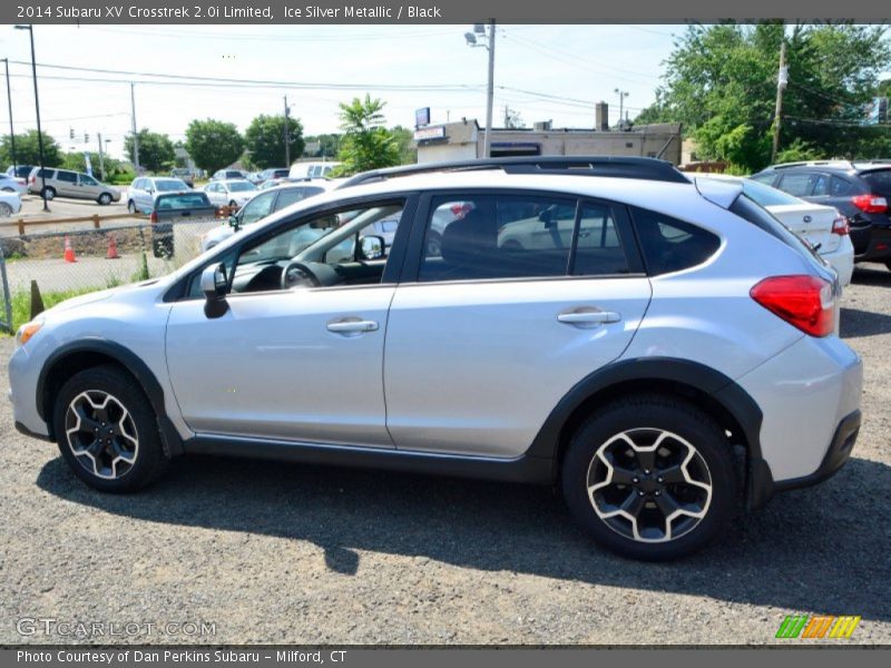 Ice Silver Metallic / Black 2014 Subaru XV Crosstrek 2.0i Limited