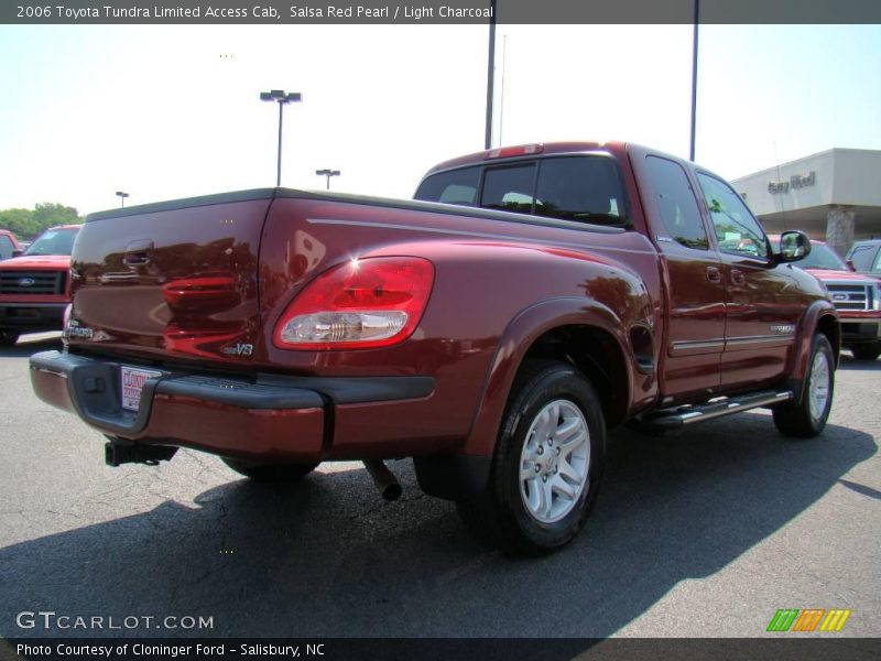 Salsa Red Pearl / Light Charcoal 2006 Toyota Tundra Limited Access Cab