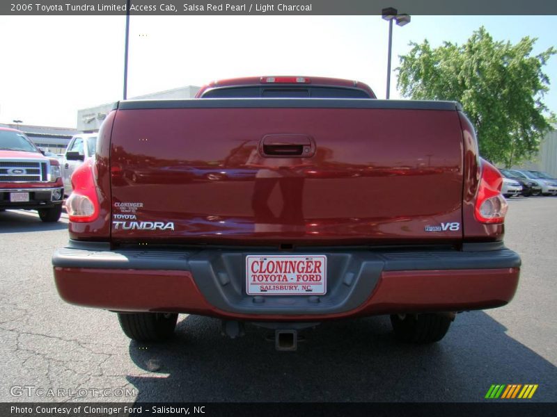Salsa Red Pearl / Light Charcoal 2006 Toyota Tundra Limited Access Cab