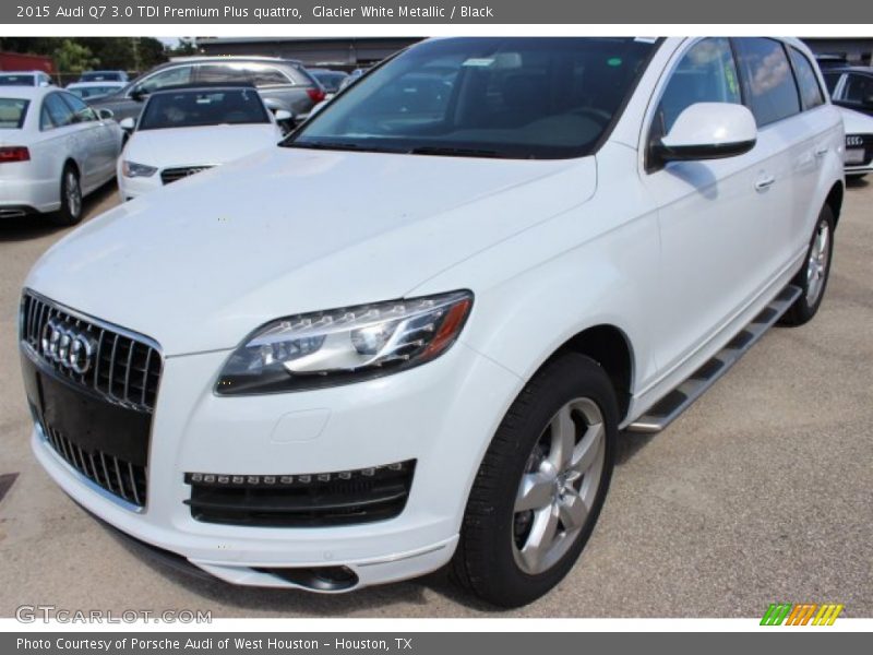 Glacier White Metallic / Black 2015 Audi Q7 3.0 TDI Premium Plus quattro