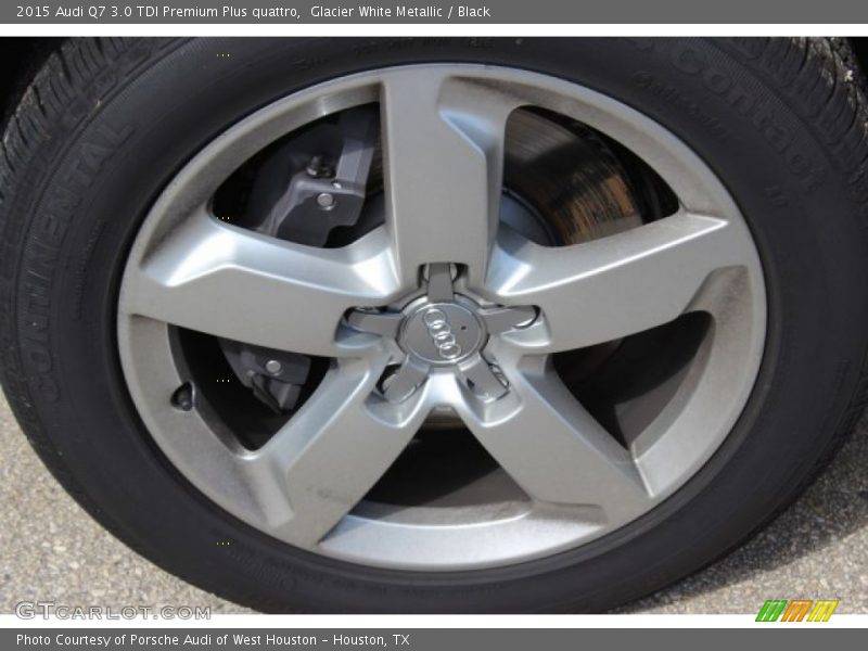 Glacier White Metallic / Black 2015 Audi Q7 3.0 TDI Premium Plus quattro