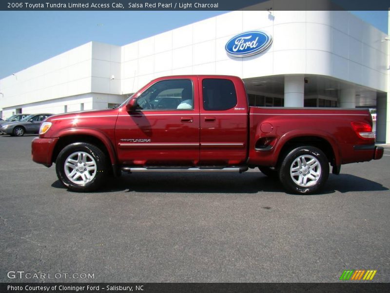 Salsa Red Pearl / Light Charcoal 2006 Toyota Tundra Limited Access Cab