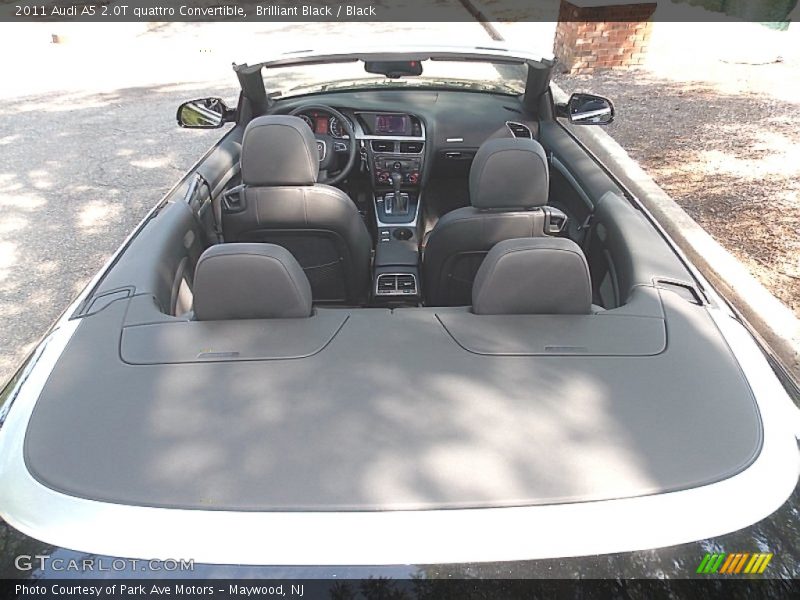 Brilliant Black / Black 2011 Audi A5 2.0T quattro Convertible