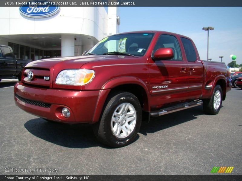 Salsa Red Pearl / Light Charcoal 2006 Toyota Tundra Limited Access Cab