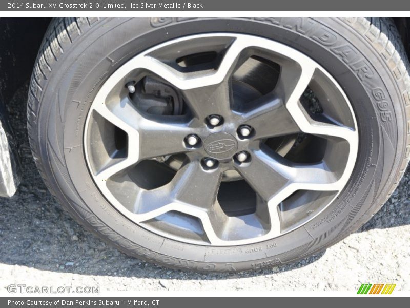 Ice Silver Metallic / Black 2014 Subaru XV Crosstrek 2.0i Limited