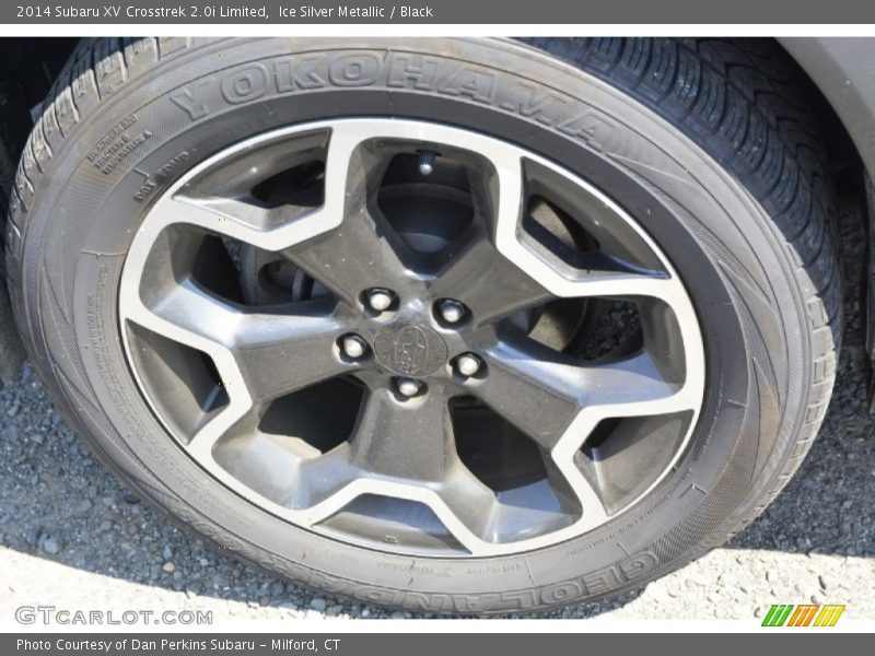 Ice Silver Metallic / Black 2014 Subaru XV Crosstrek 2.0i Limited