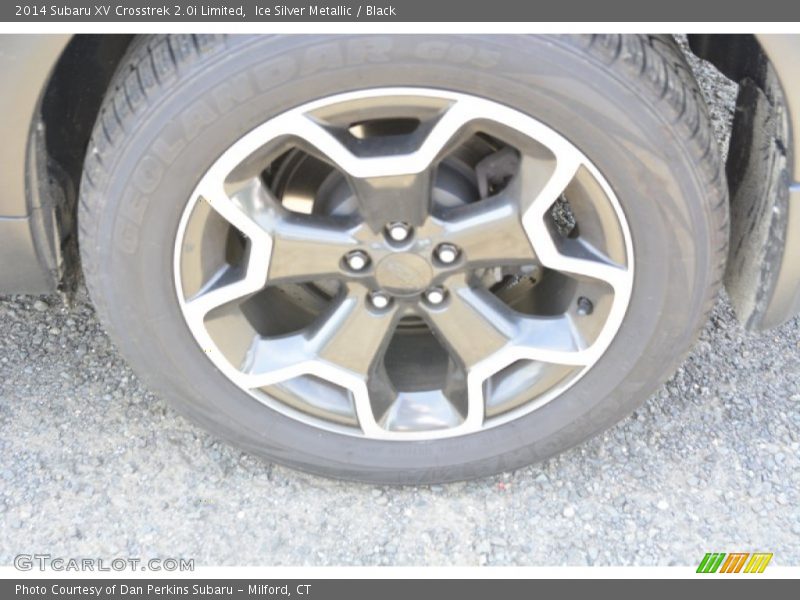 Ice Silver Metallic / Black 2014 Subaru XV Crosstrek 2.0i Limited