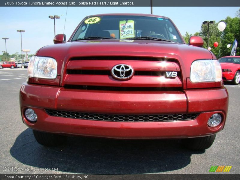 Salsa Red Pearl / Light Charcoal 2006 Toyota Tundra Limited Access Cab