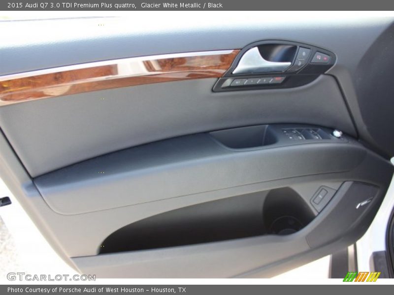 Glacier White Metallic / Black 2015 Audi Q7 3.0 TDI Premium Plus quattro