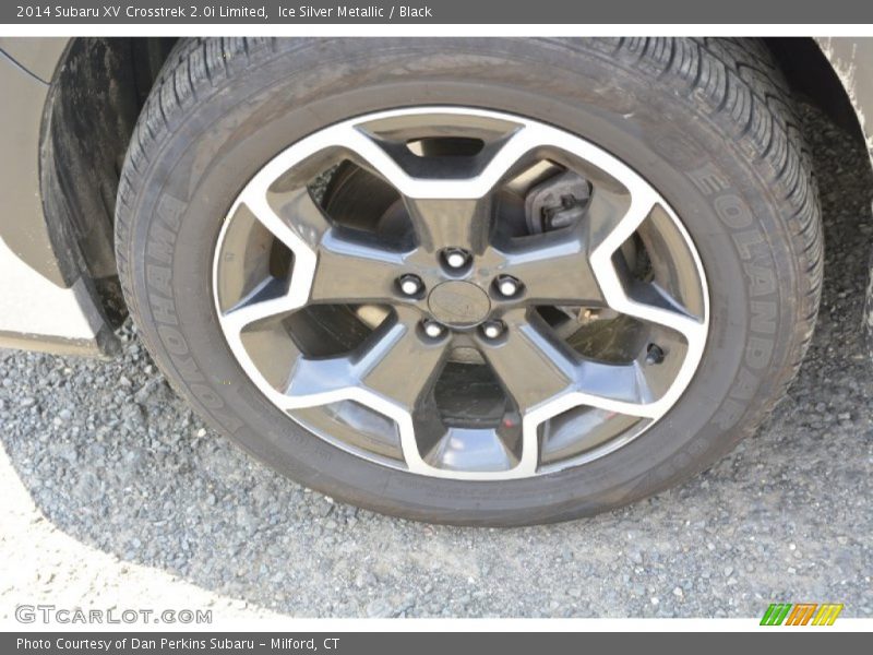 Ice Silver Metallic / Black 2014 Subaru XV Crosstrek 2.0i Limited