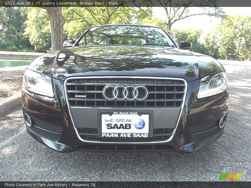Brilliant Black / Black 2011 Audi A5 2.0T quattro Convertible