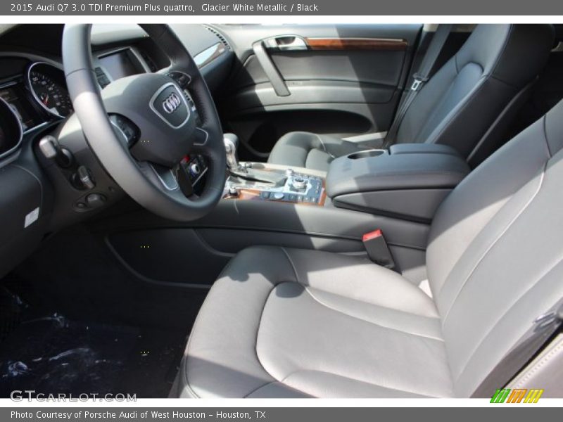 Glacier White Metallic / Black 2015 Audi Q7 3.0 TDI Premium Plus quattro