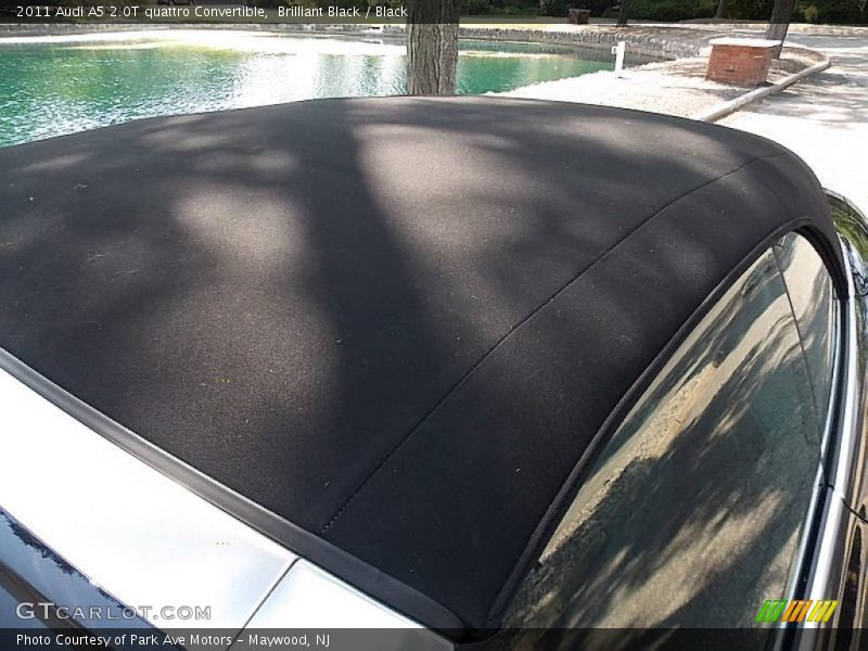 Brilliant Black / Black 2011 Audi A5 2.0T quattro Convertible