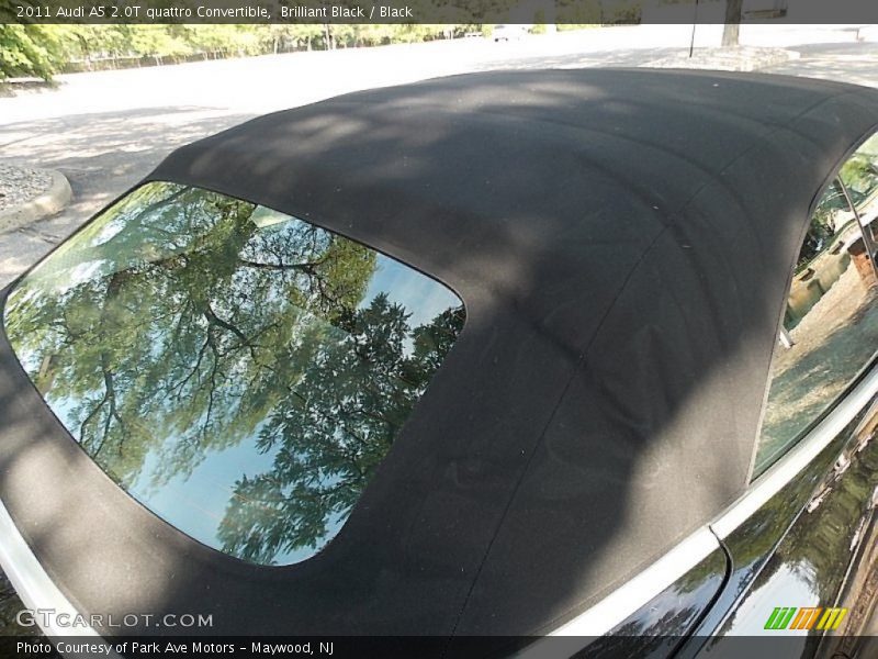 Brilliant Black / Black 2011 Audi A5 2.0T quattro Convertible