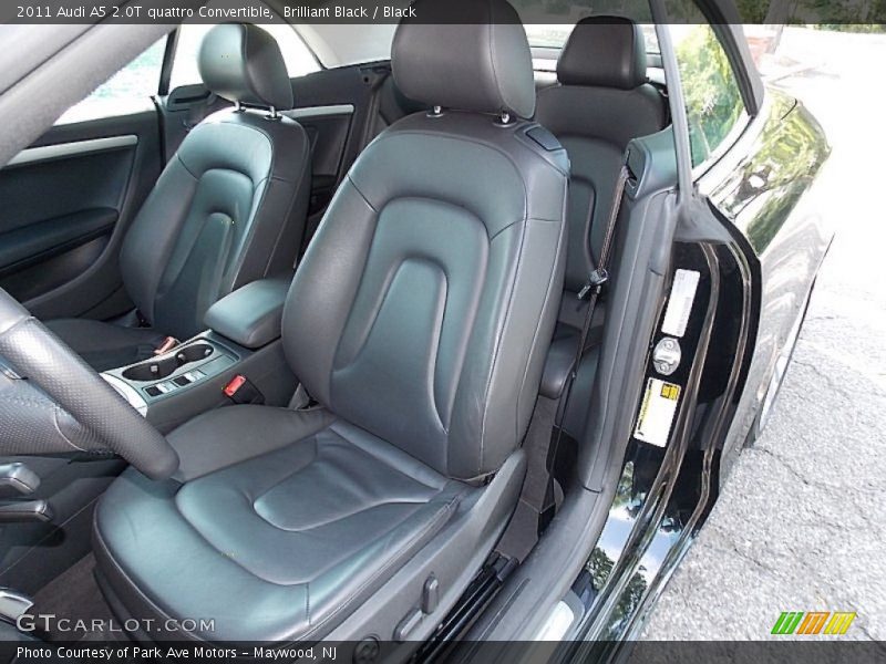 Brilliant Black / Black 2011 Audi A5 2.0T quattro Convertible