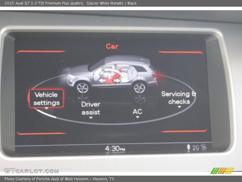 Glacier White Metallic / Black 2015 Audi Q7 3.0 TDI Premium Plus quattro