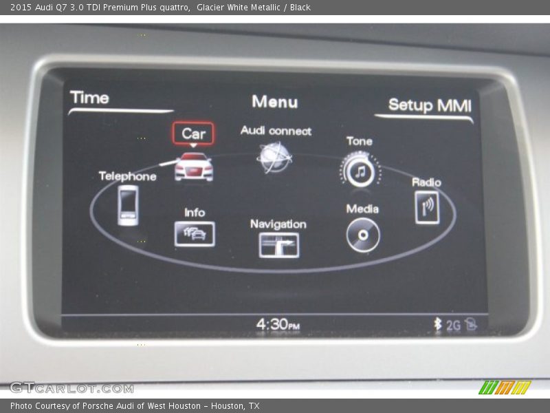 Glacier White Metallic / Black 2015 Audi Q7 3.0 TDI Premium Plus quattro