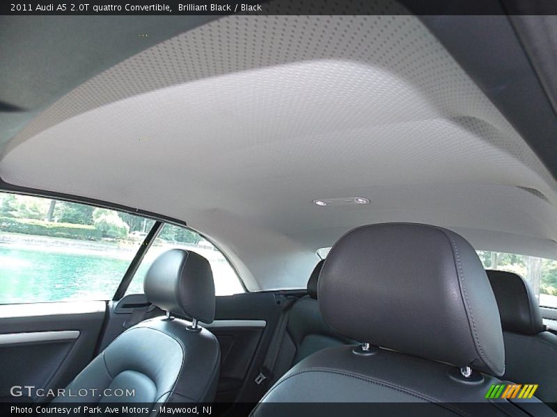 Brilliant Black / Black 2011 Audi A5 2.0T quattro Convertible