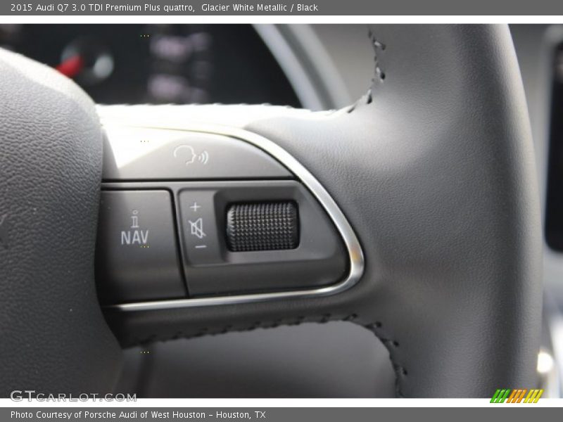 Glacier White Metallic / Black 2015 Audi Q7 3.0 TDI Premium Plus quattro