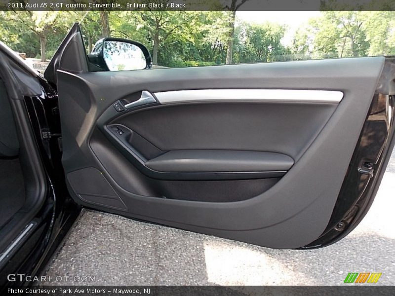 Brilliant Black / Black 2011 Audi A5 2.0T quattro Convertible