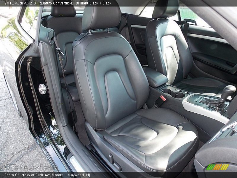 Brilliant Black / Black 2011 Audi A5 2.0T quattro Convertible