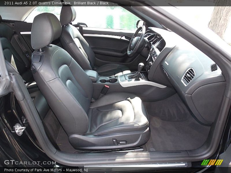 Brilliant Black / Black 2011 Audi A5 2.0T quattro Convertible