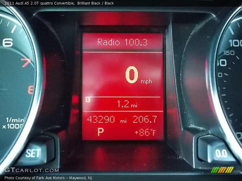 Brilliant Black / Black 2011 Audi A5 2.0T quattro Convertible