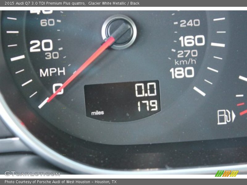 Glacier White Metallic / Black 2015 Audi Q7 3.0 TDI Premium Plus quattro