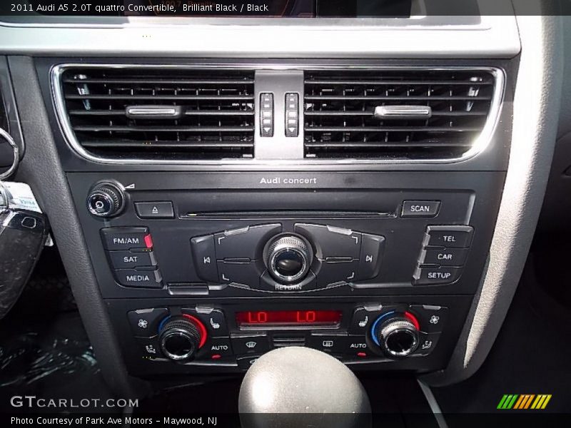 Brilliant Black / Black 2011 Audi A5 2.0T quattro Convertible