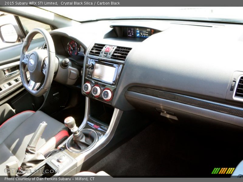 Dashboard of 2015 WRX STI Limited