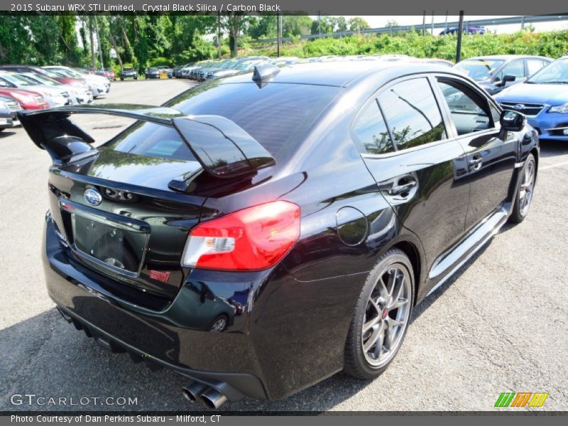 Crystal Black Silica / Carbon Black 2015 Subaru WRX STI Limited