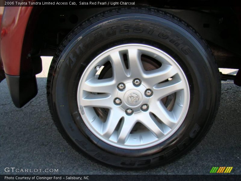 Salsa Red Pearl / Light Charcoal 2006 Toyota Tundra Limited Access Cab