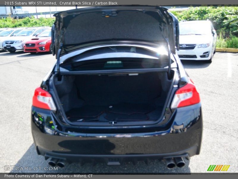 Crystal Black Silica / Carbon Black 2015 Subaru WRX STI Limited