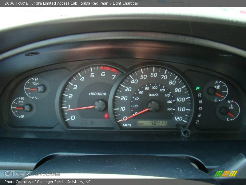 Salsa Red Pearl / Light Charcoal 2006 Toyota Tundra Limited Access Cab