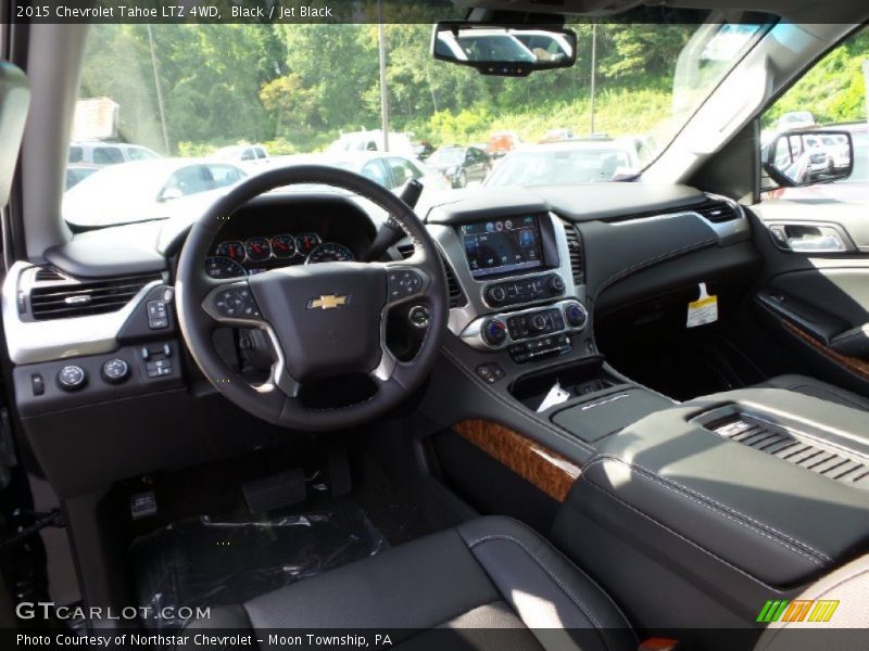 Black / Jet Black 2015 Chevrolet Tahoe LTZ 4WD