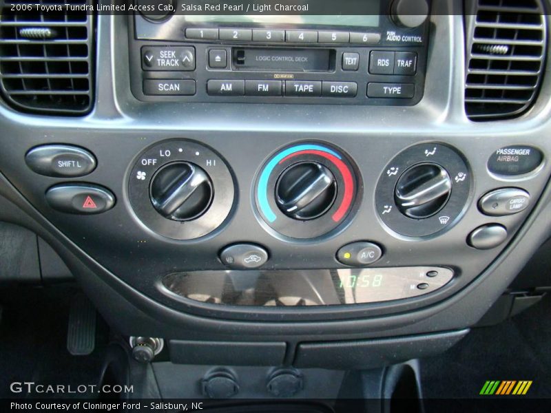 Salsa Red Pearl / Light Charcoal 2006 Toyota Tundra Limited Access Cab