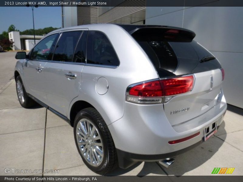 Ingot Silver / Medium Light Stone 2013 Lincoln MKX AWD