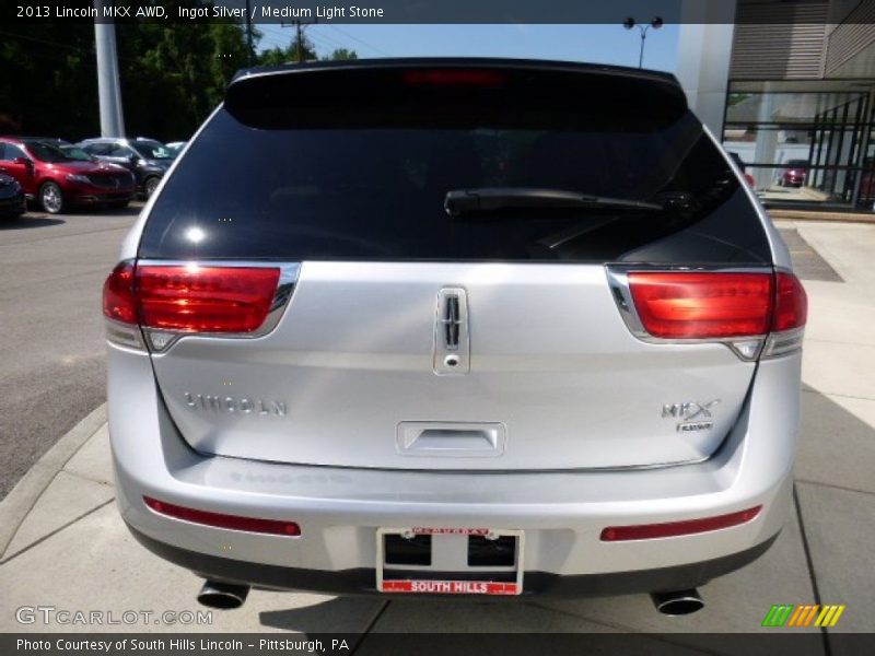 Ingot Silver / Medium Light Stone 2013 Lincoln MKX AWD