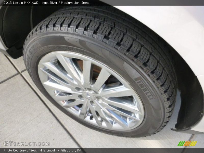 Ingot Silver / Medium Light Stone 2013 Lincoln MKX AWD