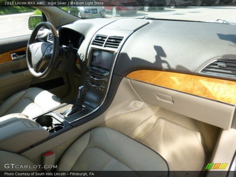 Ingot Silver / Medium Light Stone 2013 Lincoln MKX AWD
