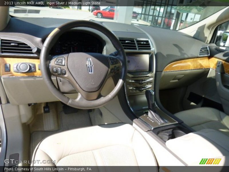 Ingot Silver / Medium Light Stone 2013 Lincoln MKX AWD
