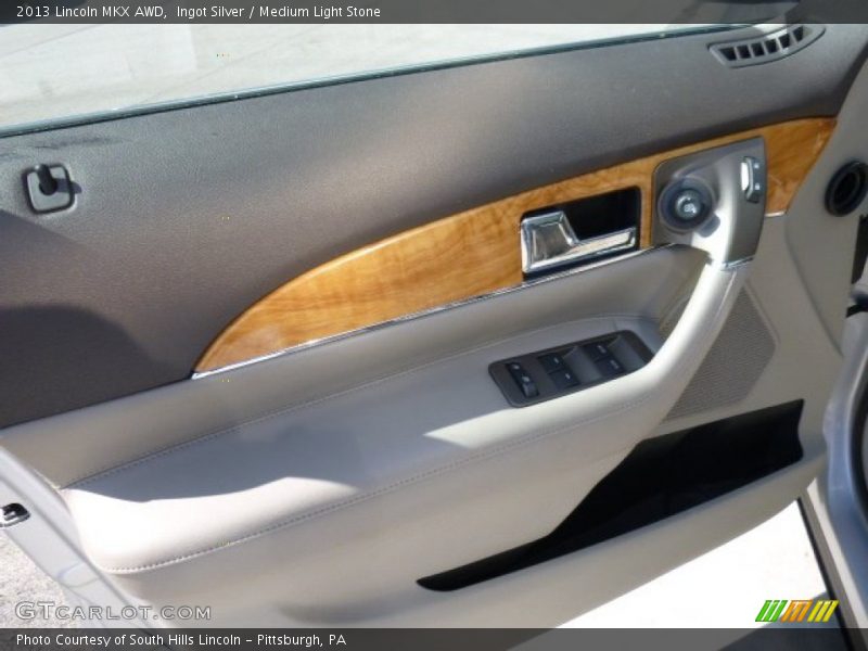 Ingot Silver / Medium Light Stone 2013 Lincoln MKX AWD