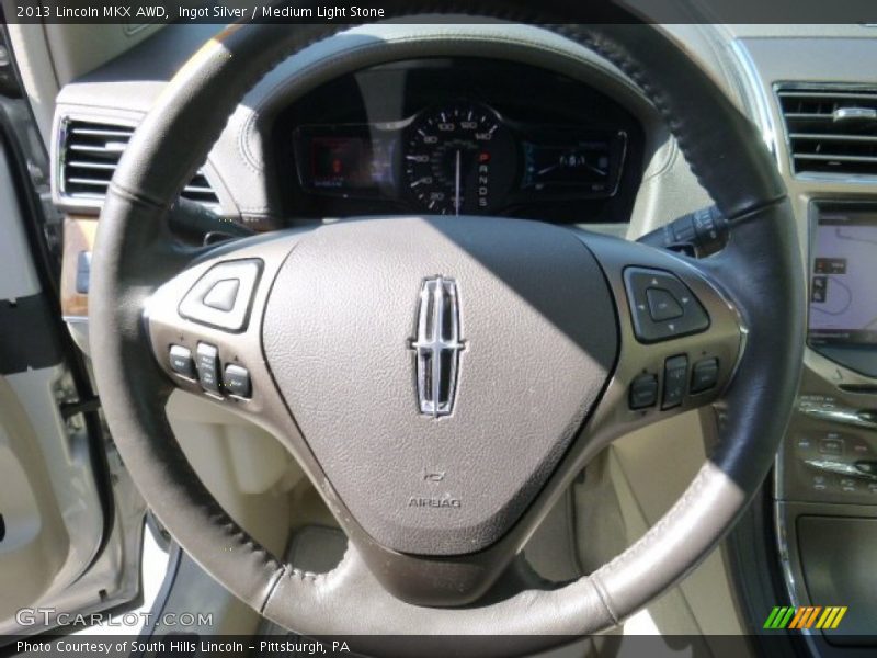 Ingot Silver / Medium Light Stone 2013 Lincoln MKX AWD