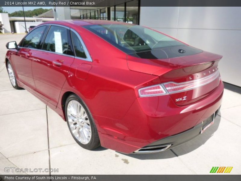  2014 MKZ AWD Ruby Red