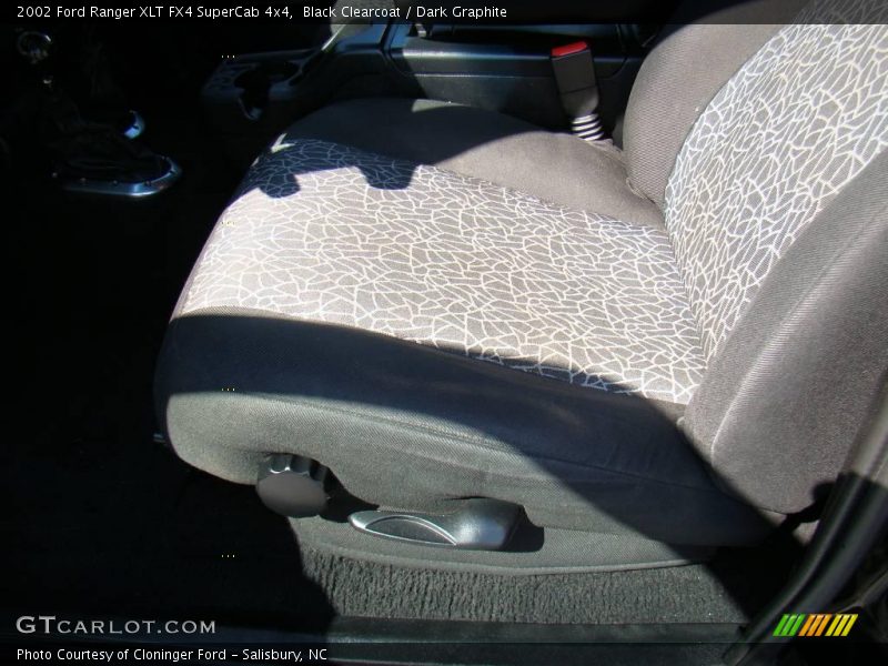 Black Clearcoat / Dark Graphite 2002 Ford Ranger XLT FX4 SuperCab 4x4