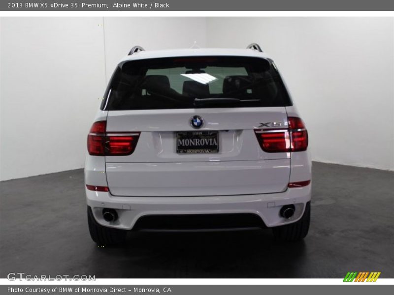 Alpine White / Black 2013 BMW X5 xDrive 35i Premium